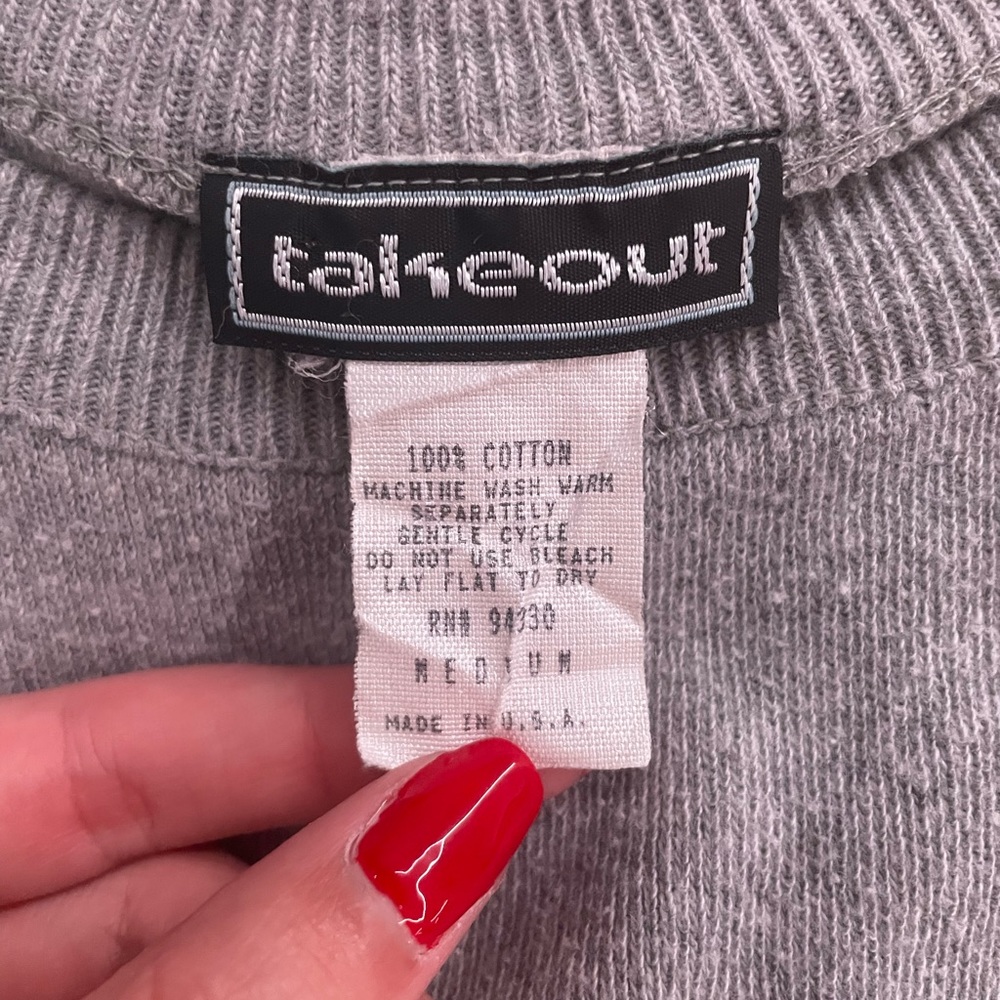 Vintage Gray Tank Top - Picture 3 of 3